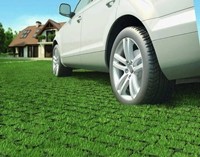 использование газонной решетки Альта-Профиль для создания эко-парковки
