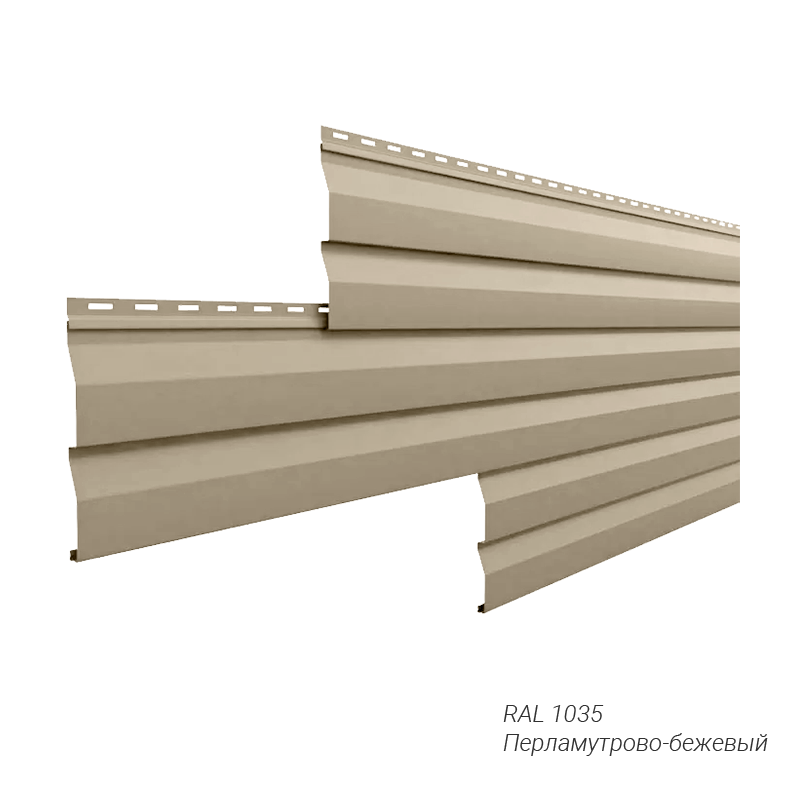 Сайдинг Корабельный брус Металл Профиль 0,45 мм покрытие Полиэстер (PE) заказной цвет