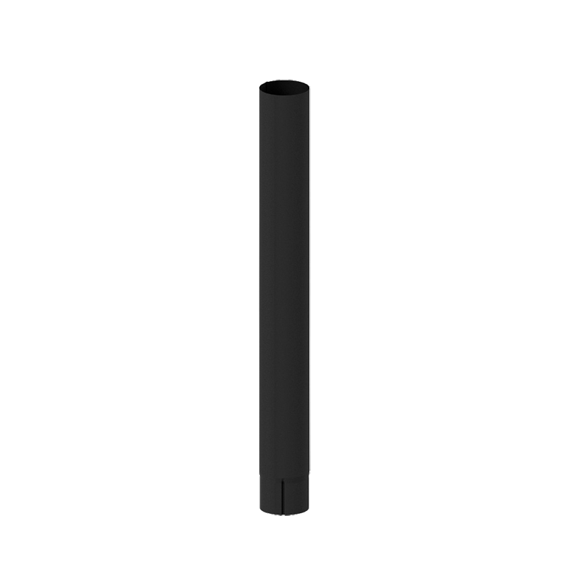 Труба соединительная Scandinavia D87 RR23 Темно-серый 1000 мм