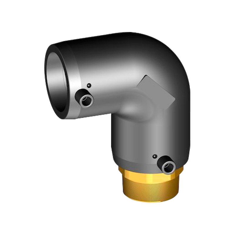 Отвод 90° электросварной D40x1"1/4 НР/ВР SDR11 Eurostandard