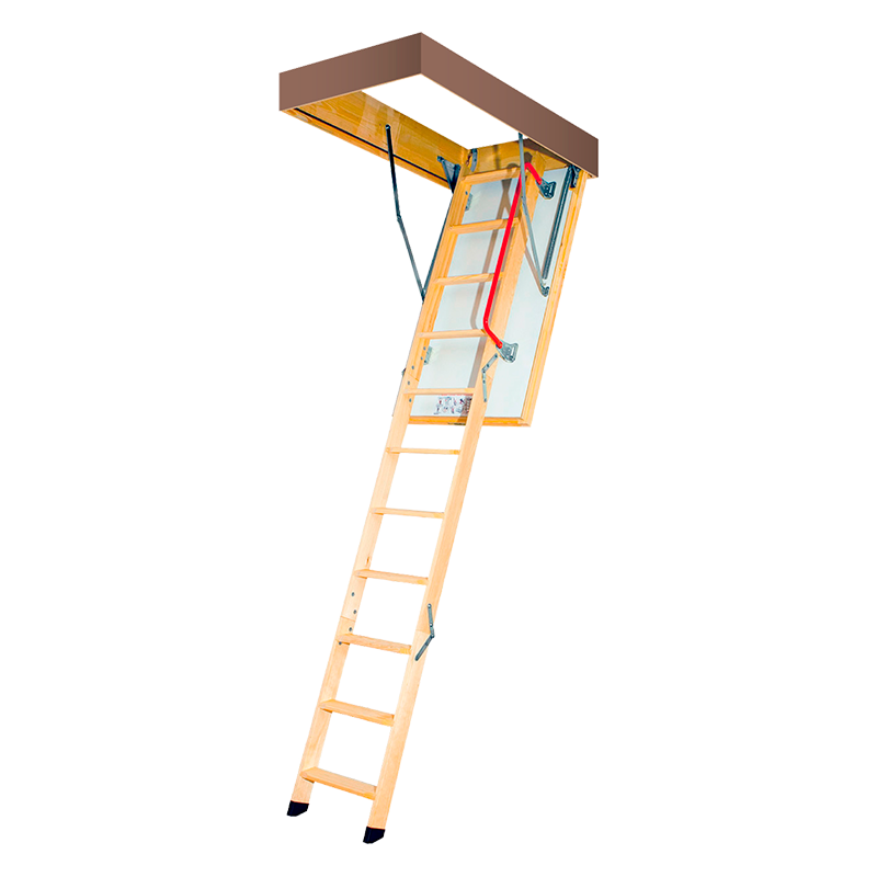 Лестница чердачная Fakro LTK THERMO 70x120x280 с поручнем