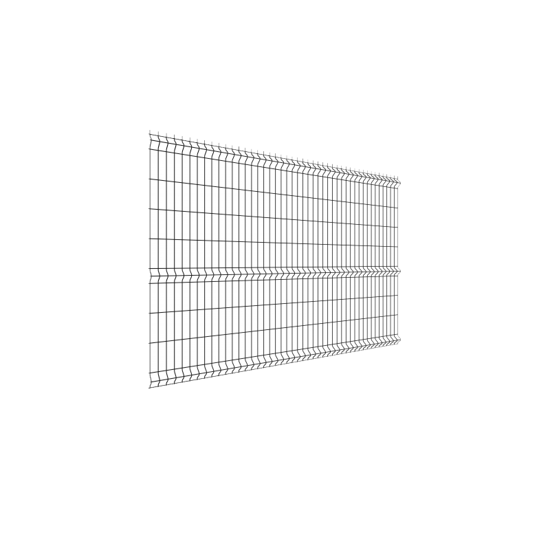 Панель ограждения сварная Grand Line 3D Light Zn ячейка 55x200 2500x1730 мм