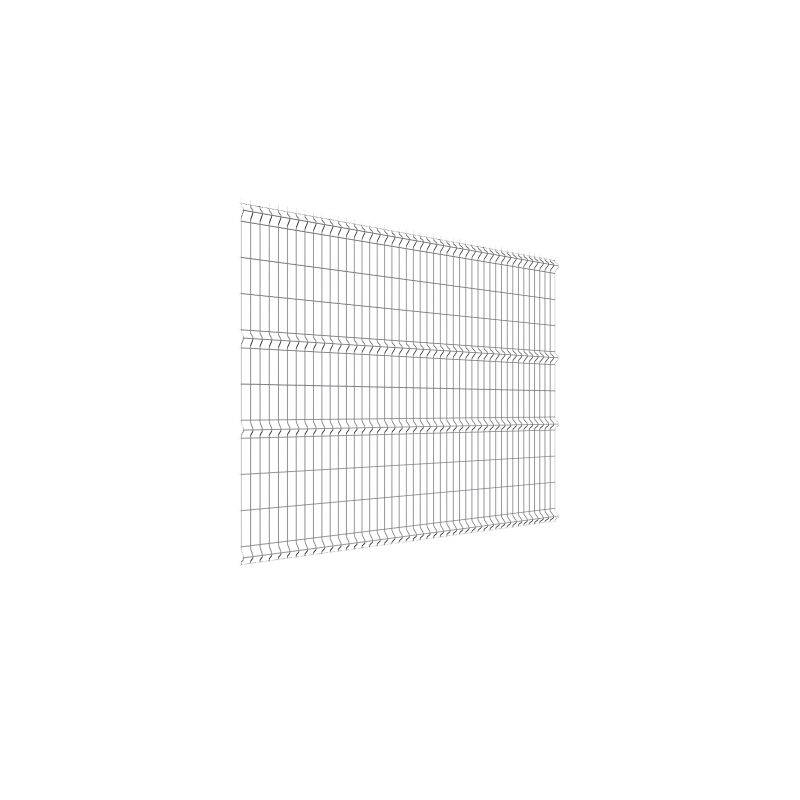 Панель ограждения сварная Grand Line 3D Medium PE RAL7040 ячейка 55x200 2500x2030 мм