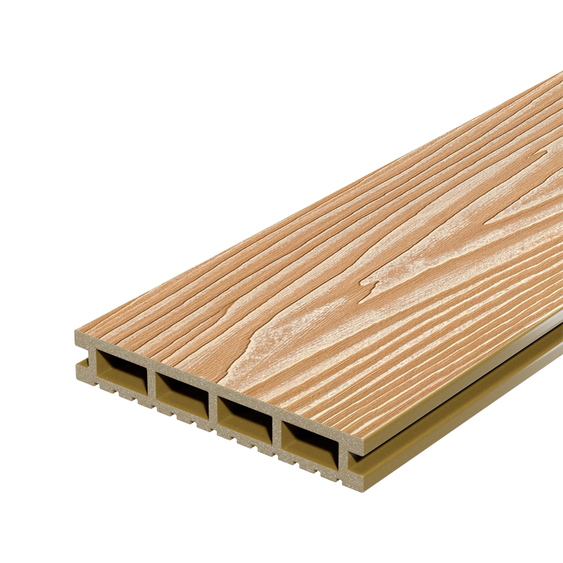 Террасная доска Decking Urban ДПК Медовый клен, 3000x150x24 мм