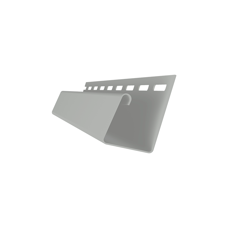 J-профиль для фасадной панели Я-Фасад Серый 3000 мм
