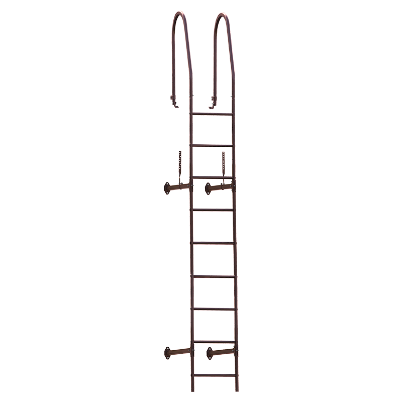 Стеновая лестница Grand Line сечение овальное 45x25 мм RAL заказ 3000 мм, комплект